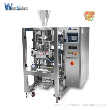 Multi Heads Weigher Multi-function Vertical FFS Pouch Grain Packaging Production Line Granular Packing Machine